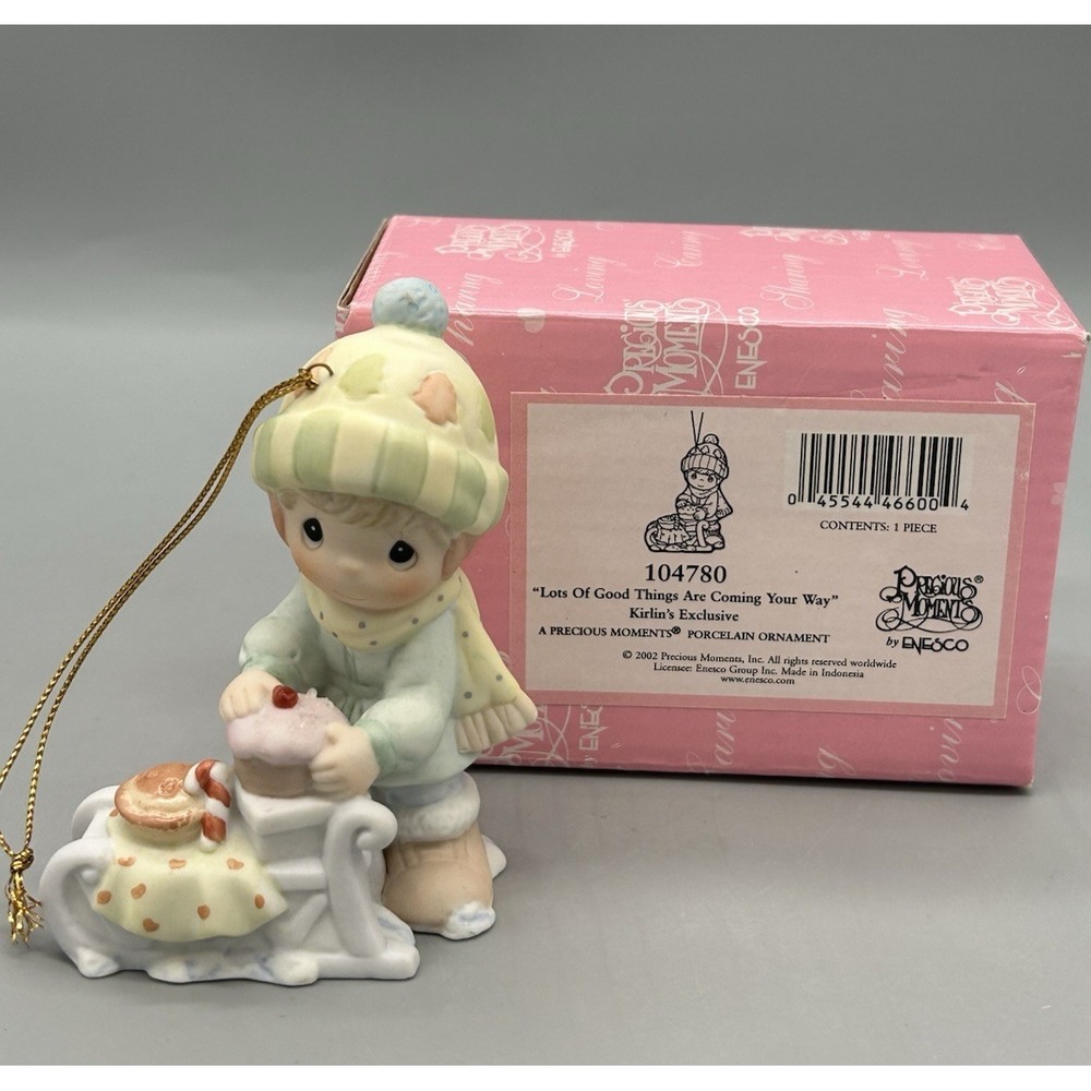 Precious Moments 104780 "Lots Of Good Things Are Coming Your Way" Ornament